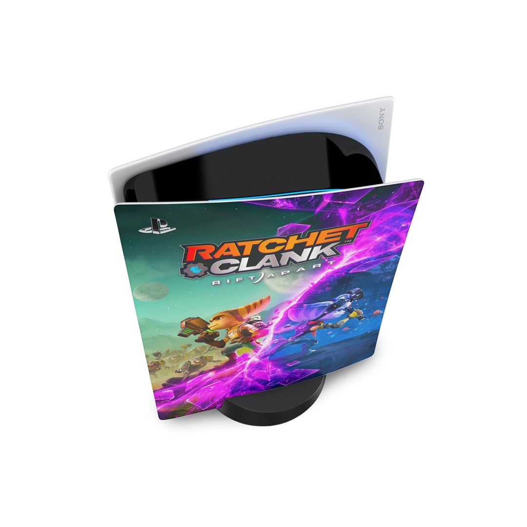 Skin Anti-Rage PS5 Fat Vertical - Ratchet & Clank Rift Apart - Pop Arte Skins - foto 2