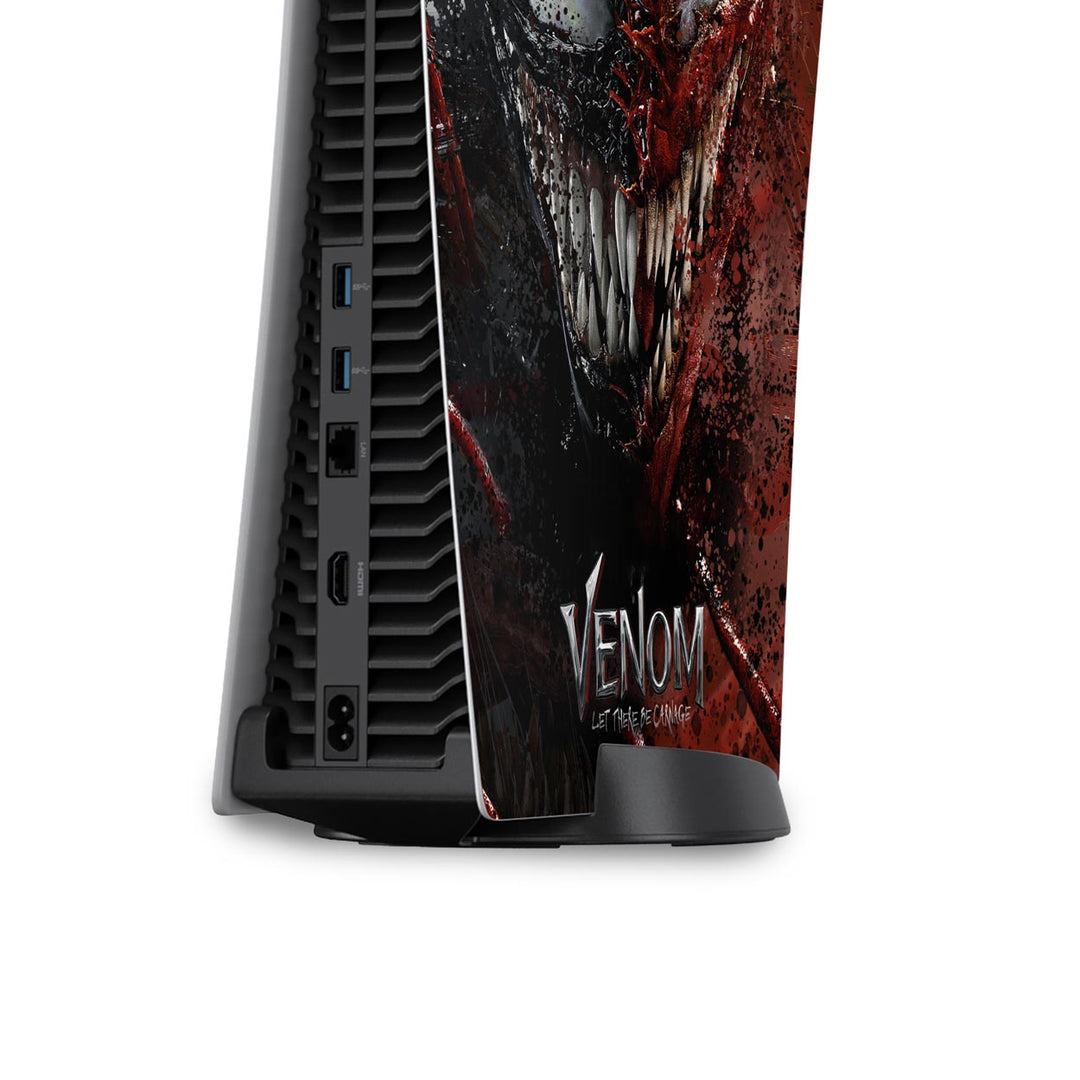 Skin Anti-Rage PS5 Fat Vertical - Venom Tempo de Carnificina - Pop Arte Skins - foto 4