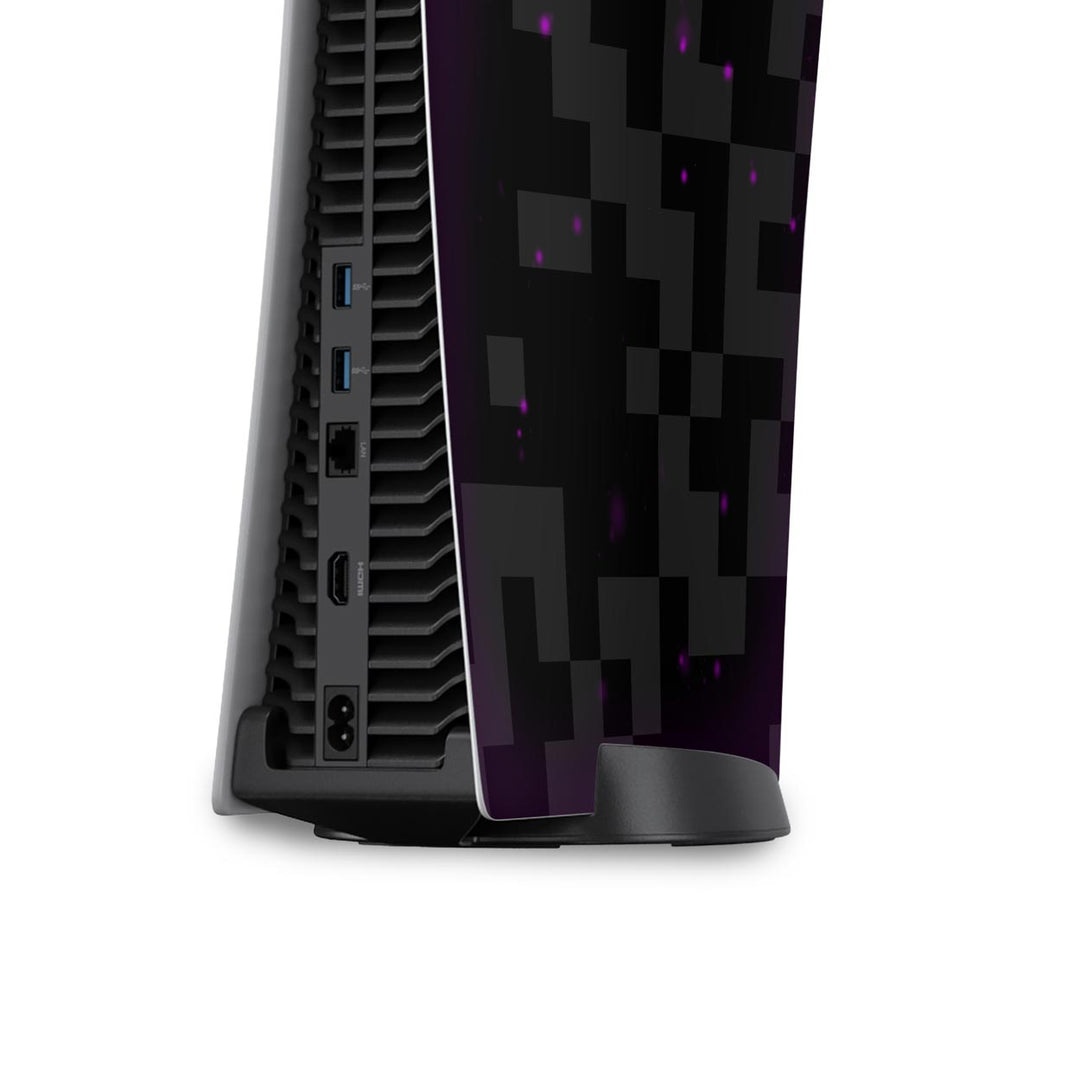 Skin Anti-Rage PS5 Fat Vertical - Minecraft Enderman - Pop Arte Skins - foto 4