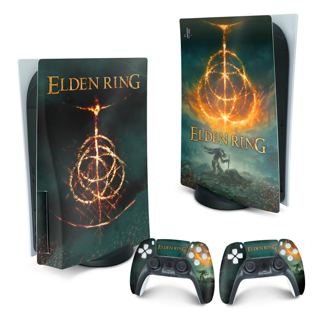 Skin Anti-Rage PS5 Fat Vertical - Elden Ring - Pop Arte Skins