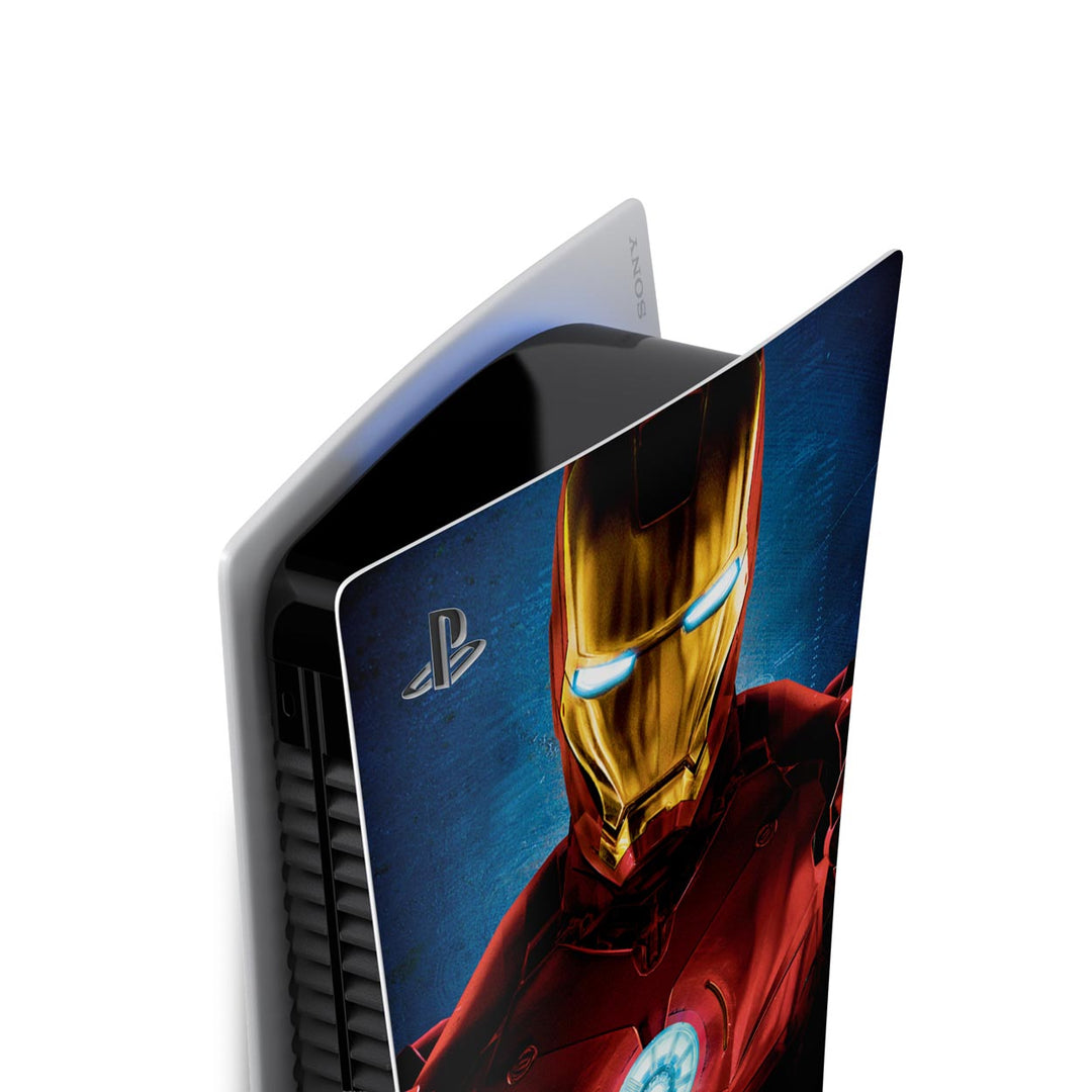 Skin Anti-Rage PS5 Fat Vertical - Iron Man Homem De Ferro - Pop Arte Skins - foto 3