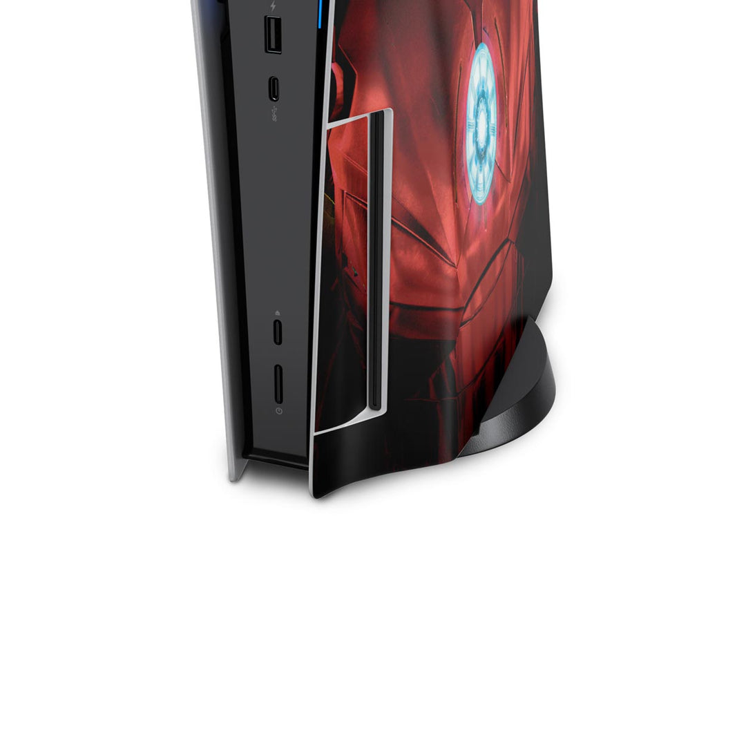 Skin Anti-Rage PS5 Fat Vertical - Iron Man Homem De Ferro - Pop Arte Skins - foto 6