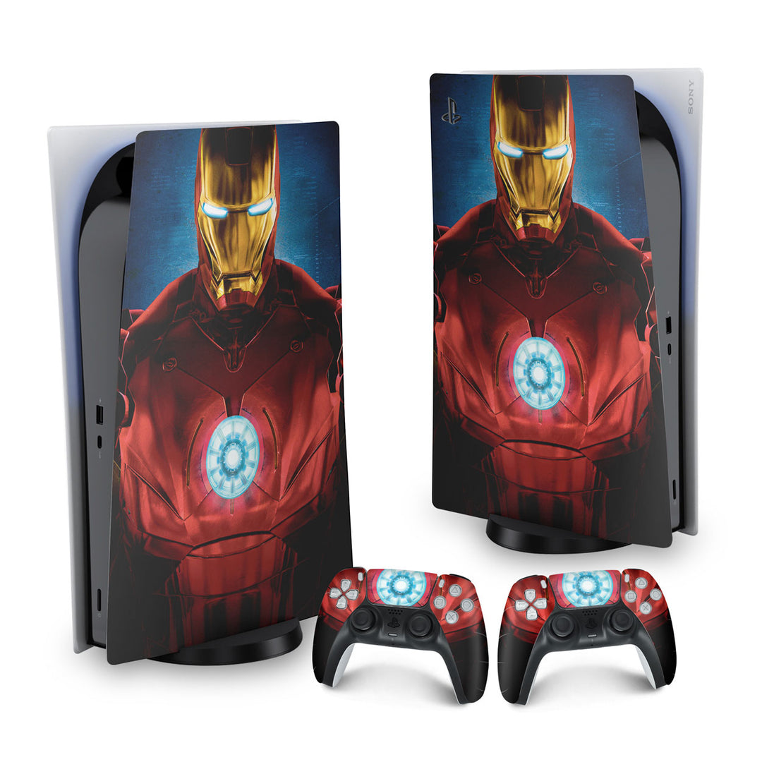 Skin Anti-Rage PS5 Fat Vertical - Iron Man Homem De Ferro - Pop Arte Skins - foto 9