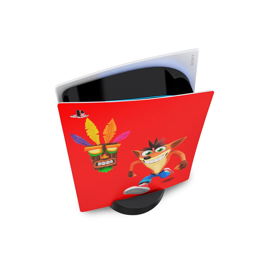 Skin Anti-Rage PS5 Fat Vertical - Crash Bandicoot - Pop Arte Skins - foto 2
