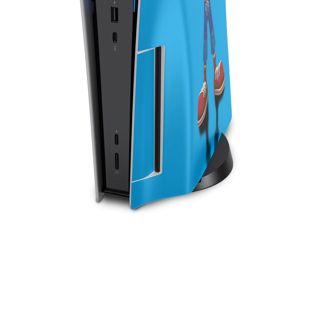 Skin Anti-Rage PS5 Fat Vertical - Crash Bandicoot - Pop Arte Skins - foto 6