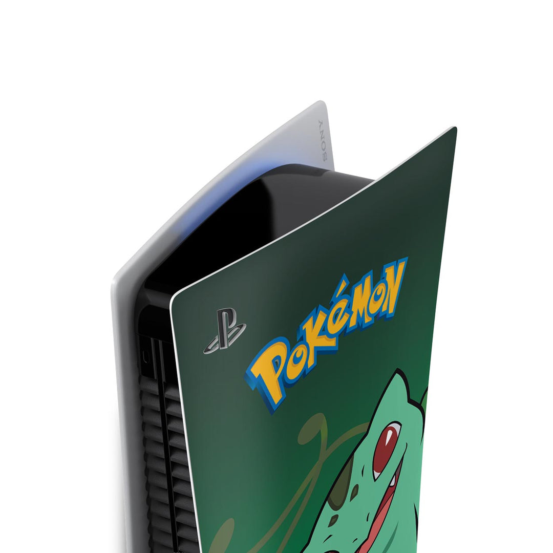 Skin Anti-Rage PS5 Fat Vertical - Pokemon Bulbasaur - Pop Arte Skins - foto 3