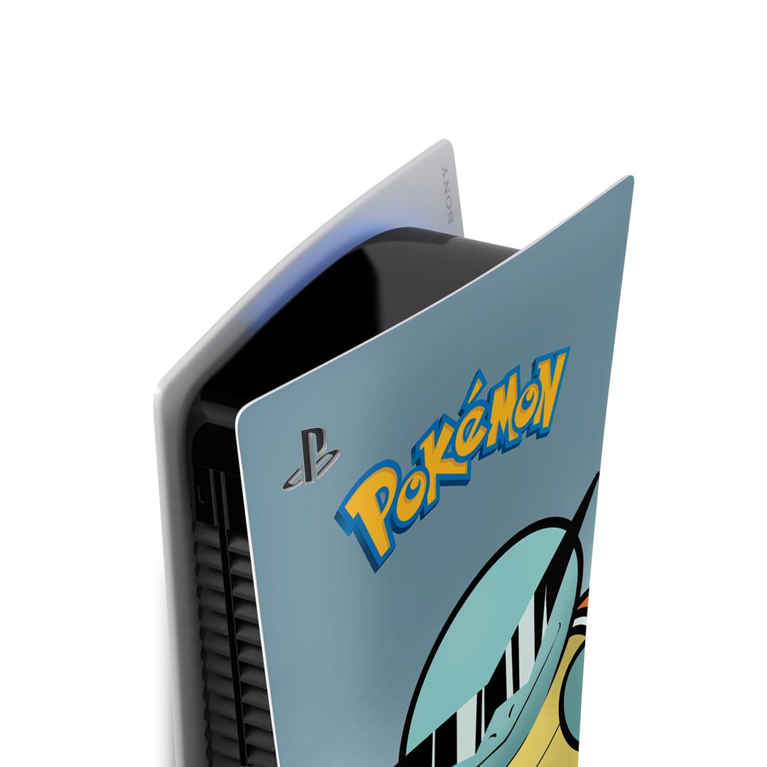 Skin Anti-Rage PS5 Fat Vertical - Pokemon Squirtle - Pop Arte Skins - foto 3