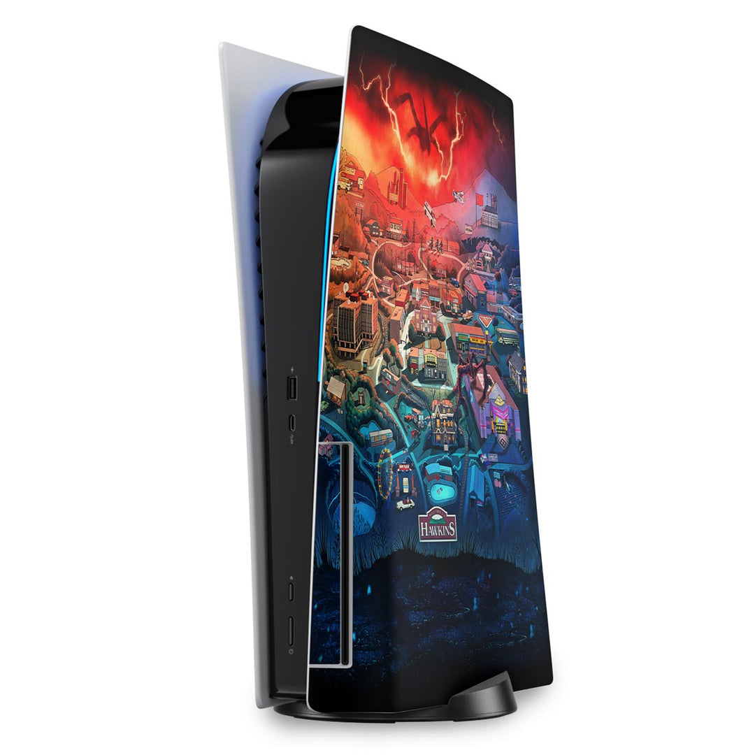 Skin Anti-Rage PS5 Fat Vertical - Stranger Things - Pop Arte Skins - foto 5