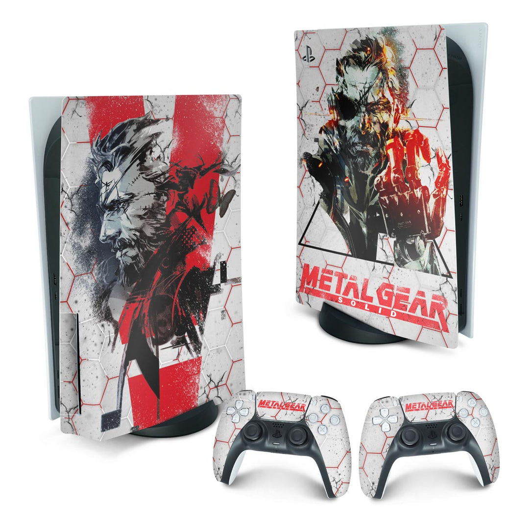 Skin Anti-Rage PS5 Fat Vertical - Metal Gear Solid - Pop Arte Skins