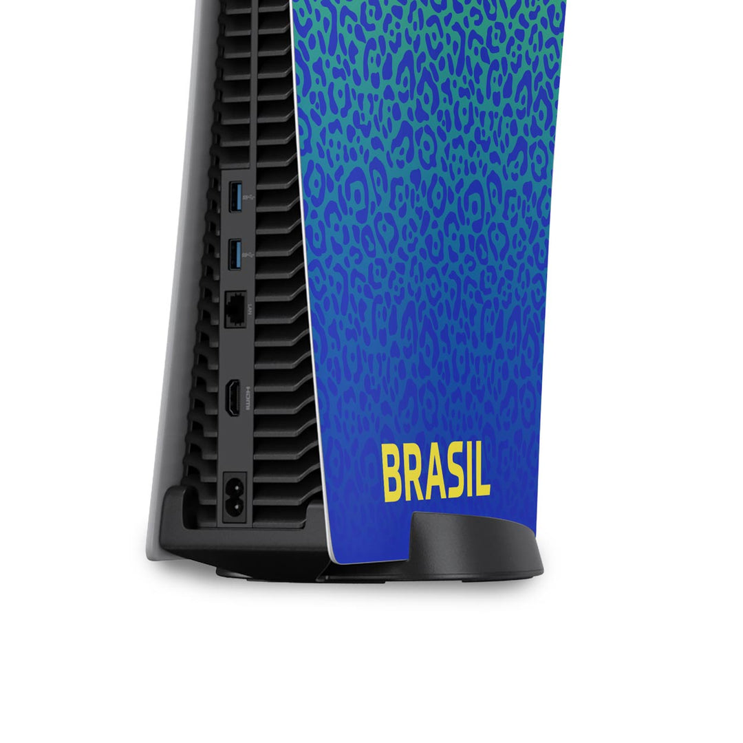 Skin Anti-Rage PS5 Fat Vertical - Brasil - Pop Arte Skins - foto 4