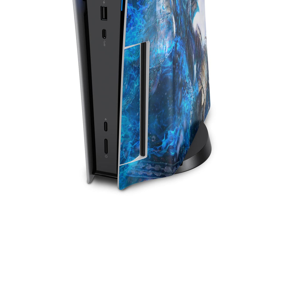 Skin Anti-Rage PS5 Fat Vertical - Elden Ring Nightreign - Pop Arte Skins - foto 6
