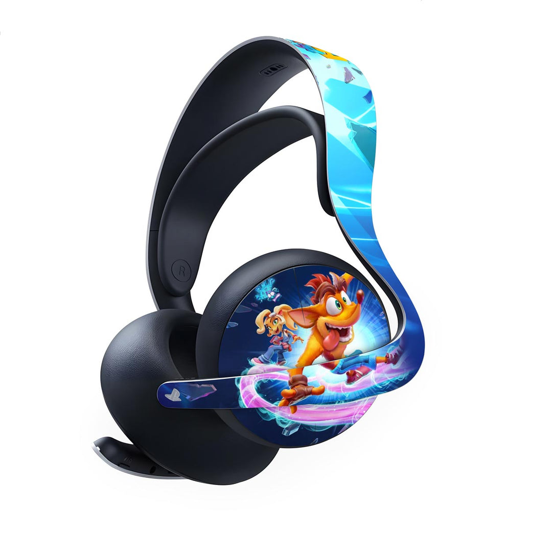 Skin Anti-Rage PS5 Headset Pulse Elite - Crash Bandicoot 4