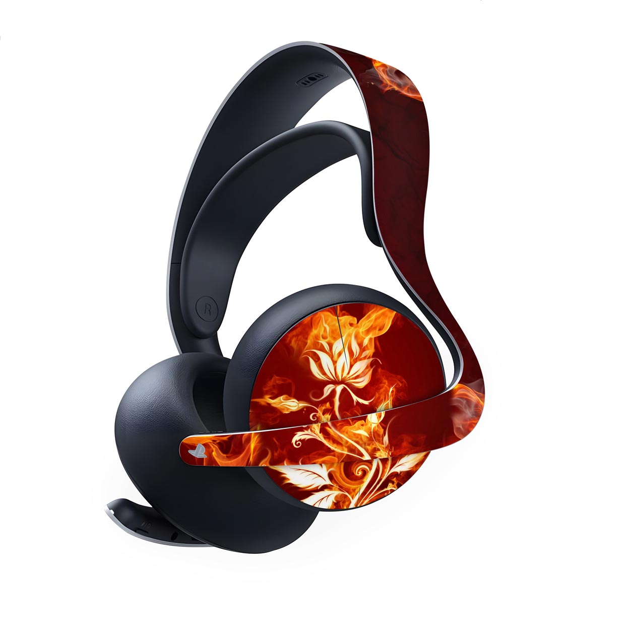 Skin Anti-Rage PS5 Headset Pulse Elite - Fire Flower