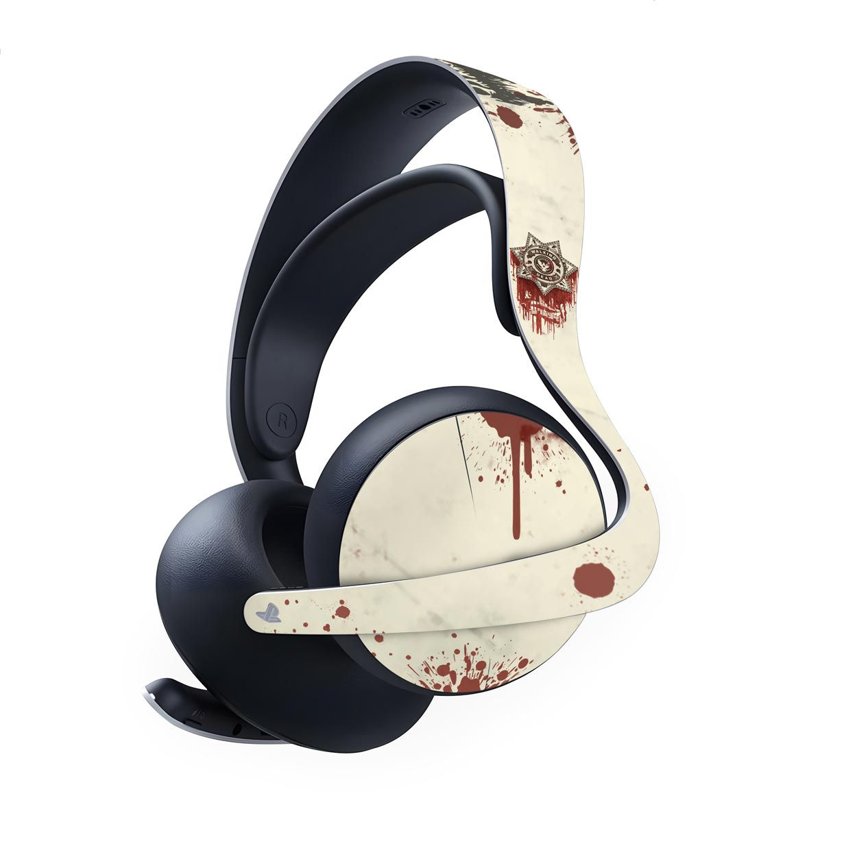Skin Anti-Rage PS5 Headset Pulse Elite - The Walking Dead