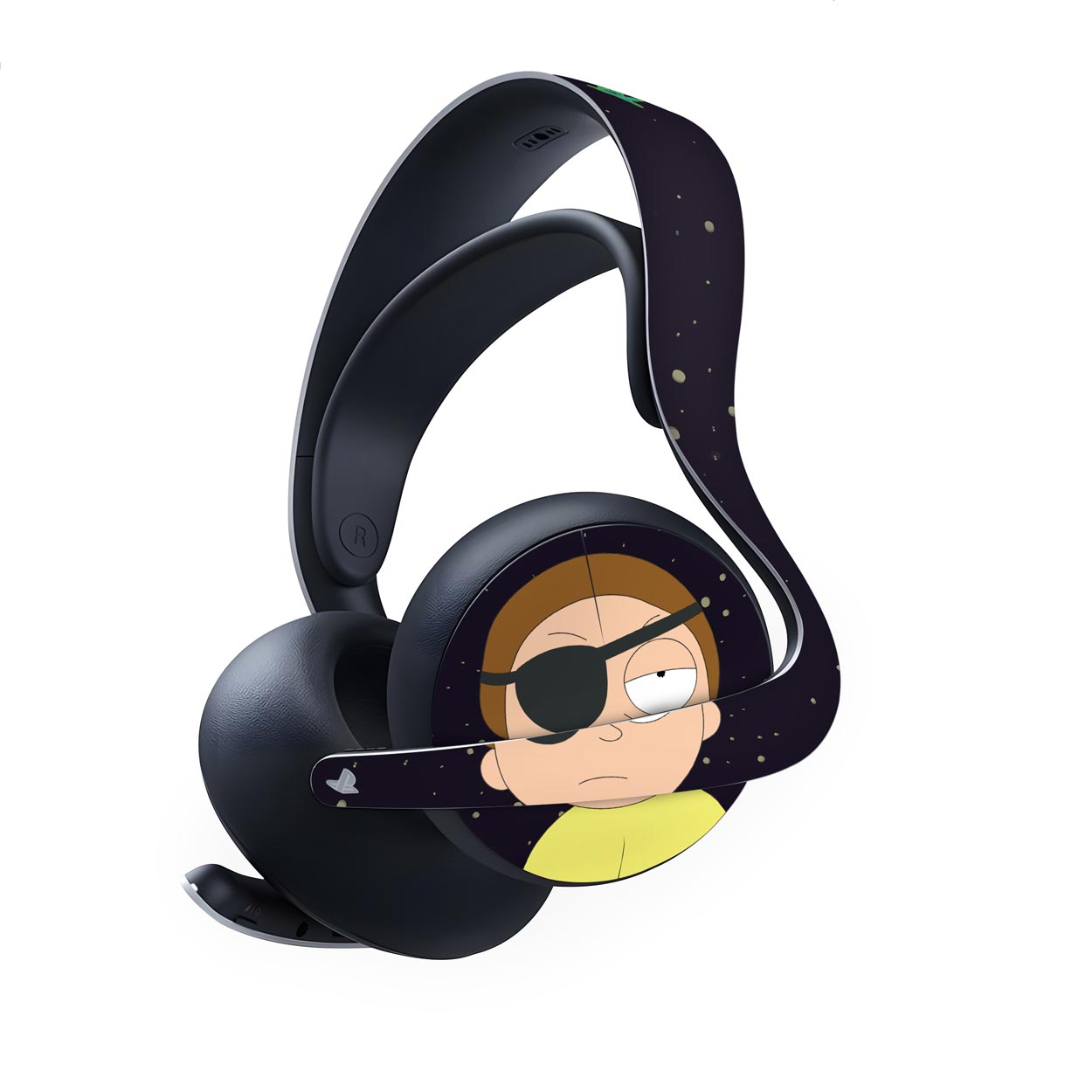 Skin Anti-Rage PS5 Headset Pulse Elite - Morty Rick And Morty