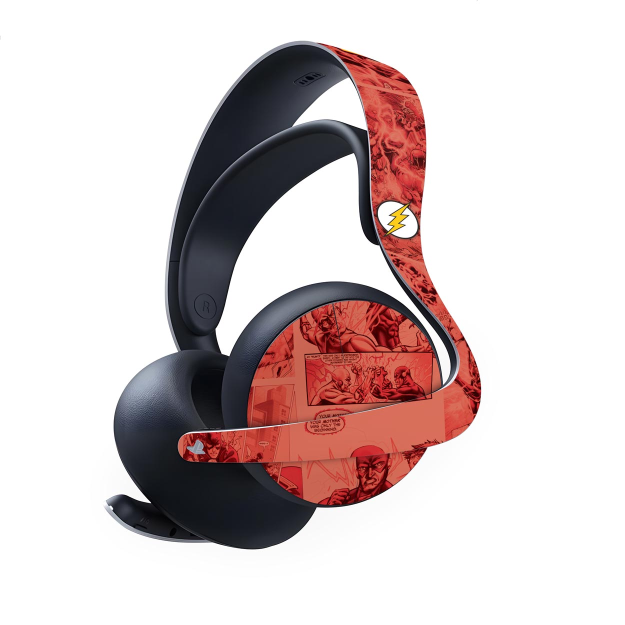 Skin Anti-Rage PS5 Headset Pulse Elite - The Flash Comics