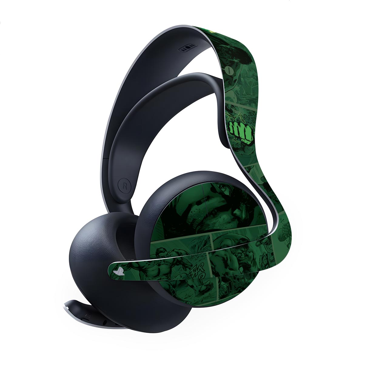 Skin Anti-Rage PS5 Headset Pulse Elite - Hulk Comics