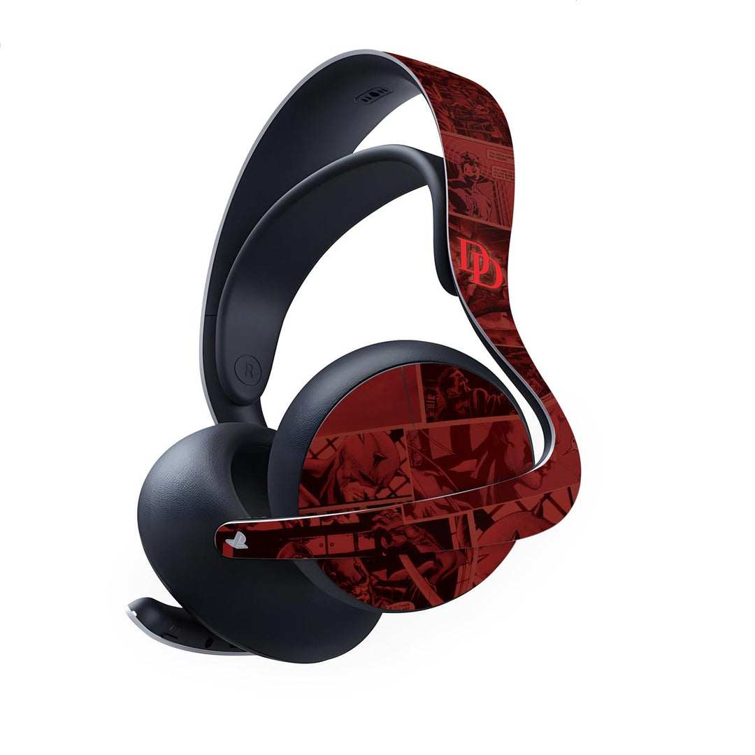 Skin Anti-Rage PS5 Headset Pulse Elite - Daredevil Demolidor Comics