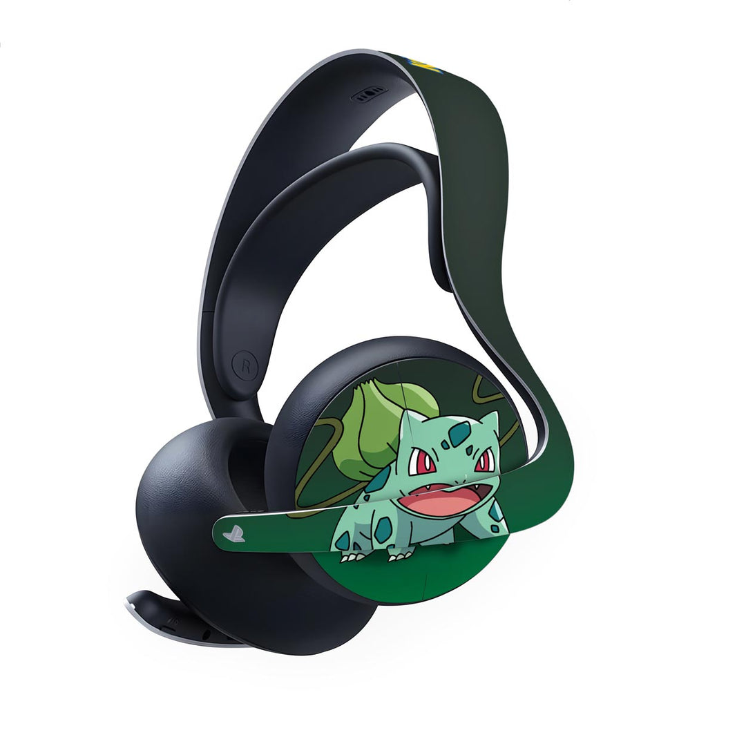 Skin Anti-Rage PS5 Headset Pulse Elite - Pokemon Bulbasaur