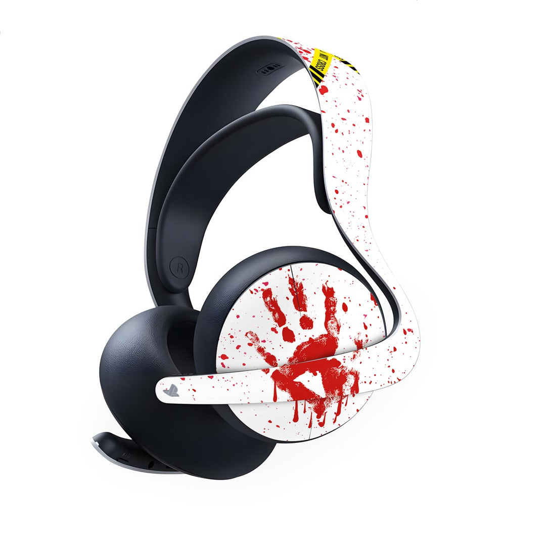 Skin Anti-Rage PS5 Headset Pulse Elite - Cena De Crime Scene