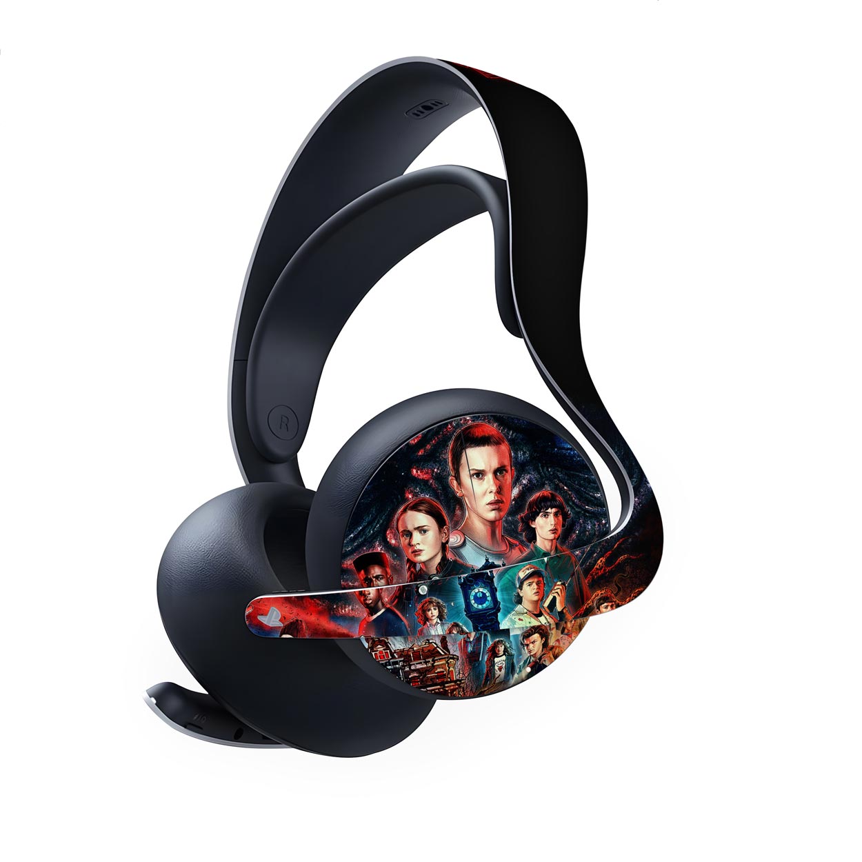 Skin Anti-Rage PS5 Headset Pulse Elite - Stranger Things