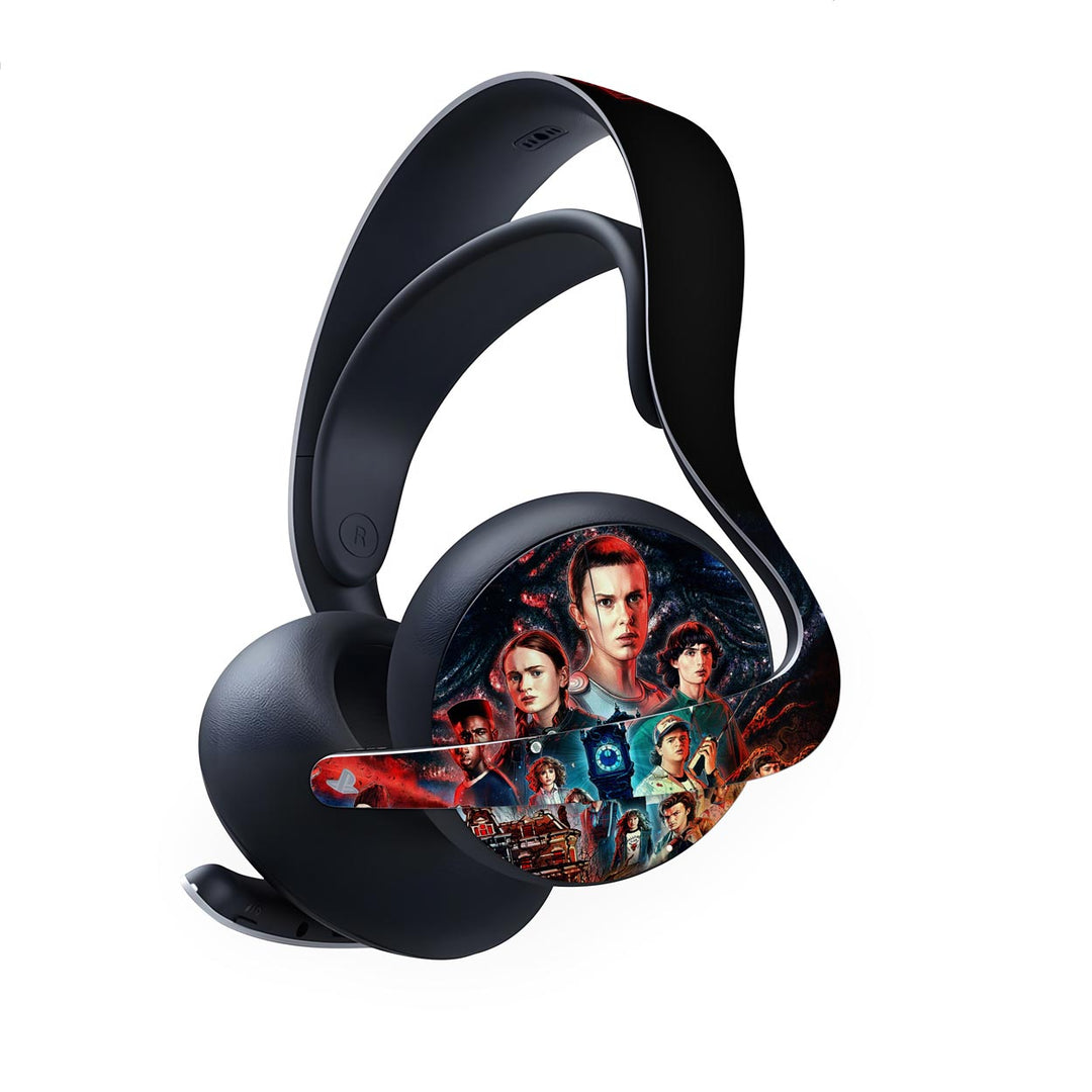 Skin Anti-Rage PS5 Headset Pulse Elite - Stranger Things