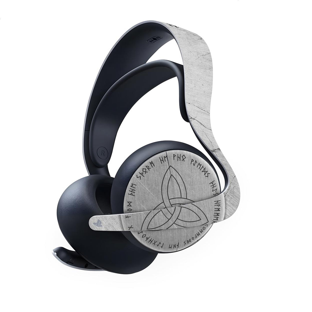 Skin Anti-Rage PS5 Headset Pulse Elite - Mjolnir Thor Amor e Trovão