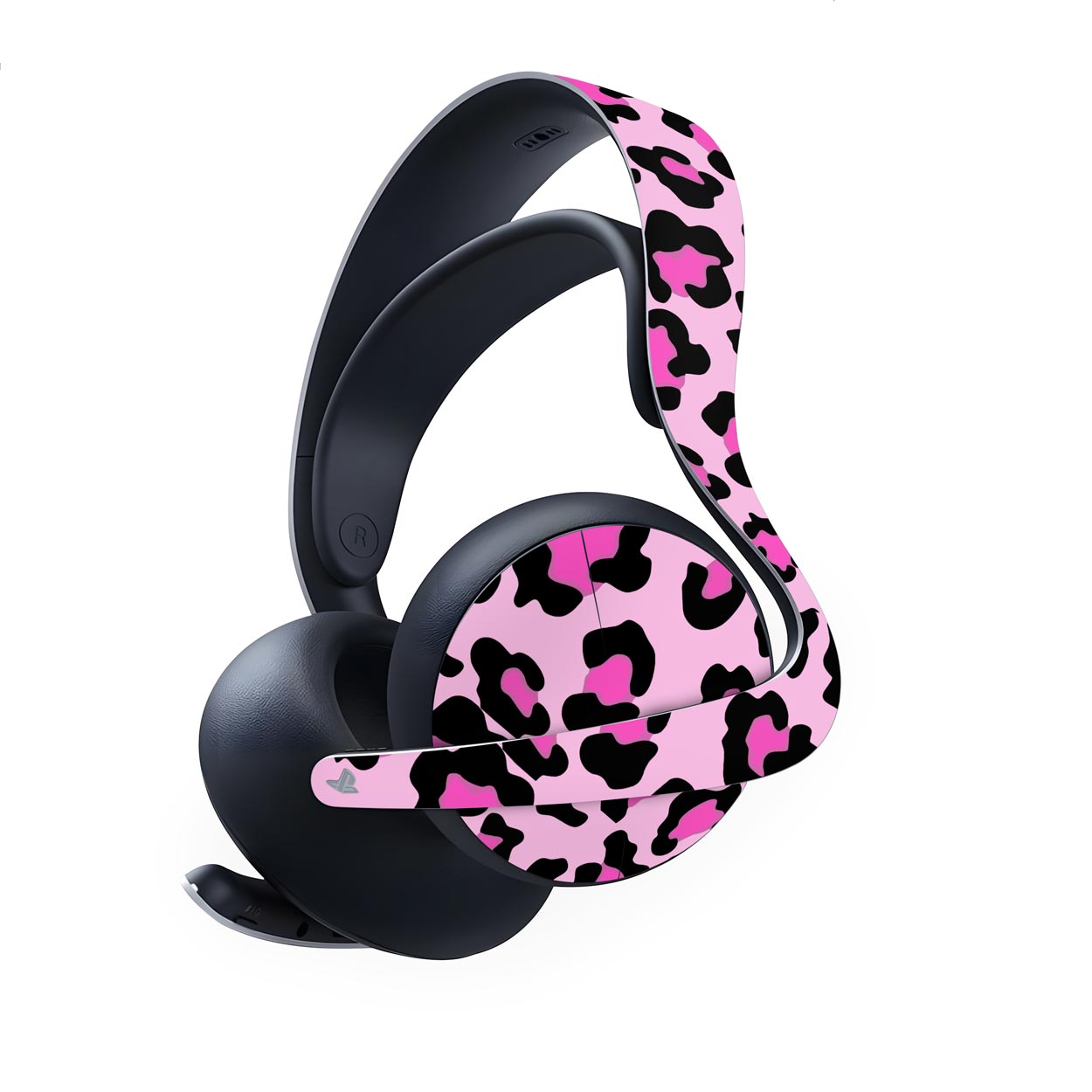 PS5 Skin Anti-Rage Headset Pulse Elite - Onça Rosa