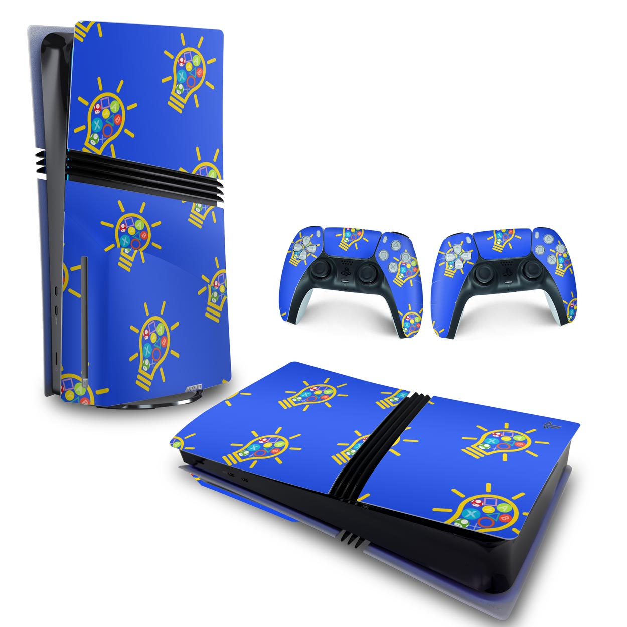 Skin Anti-Rage PS5 Pro Horizontal - Personalizada