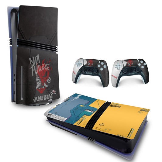 Skin Anti-Rage PS5 Pro Horizontal - Cyberpunk 2077 Bundle