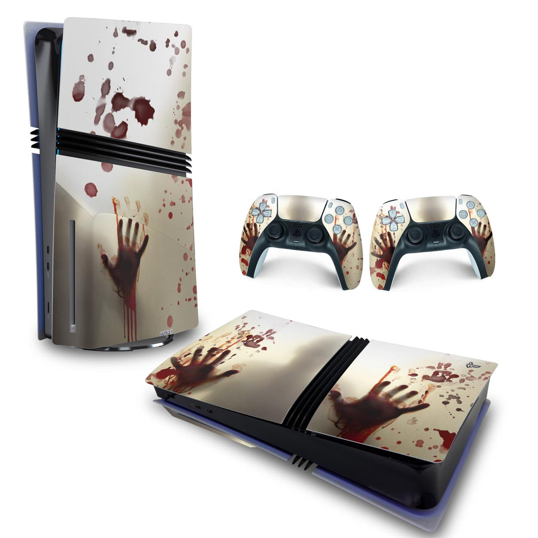 Skin Anti-Rage PS5 Pro Horizontal - Fear The Walking Dead - Pop Arte Skins