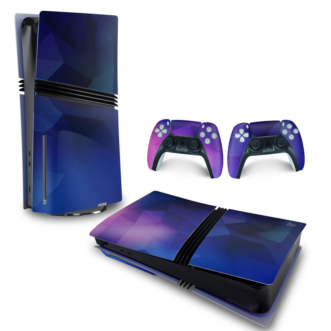 Skin Anti-Rage PS5 Pro Horizontal - Abstrato #92 - Pop Arte Skins
