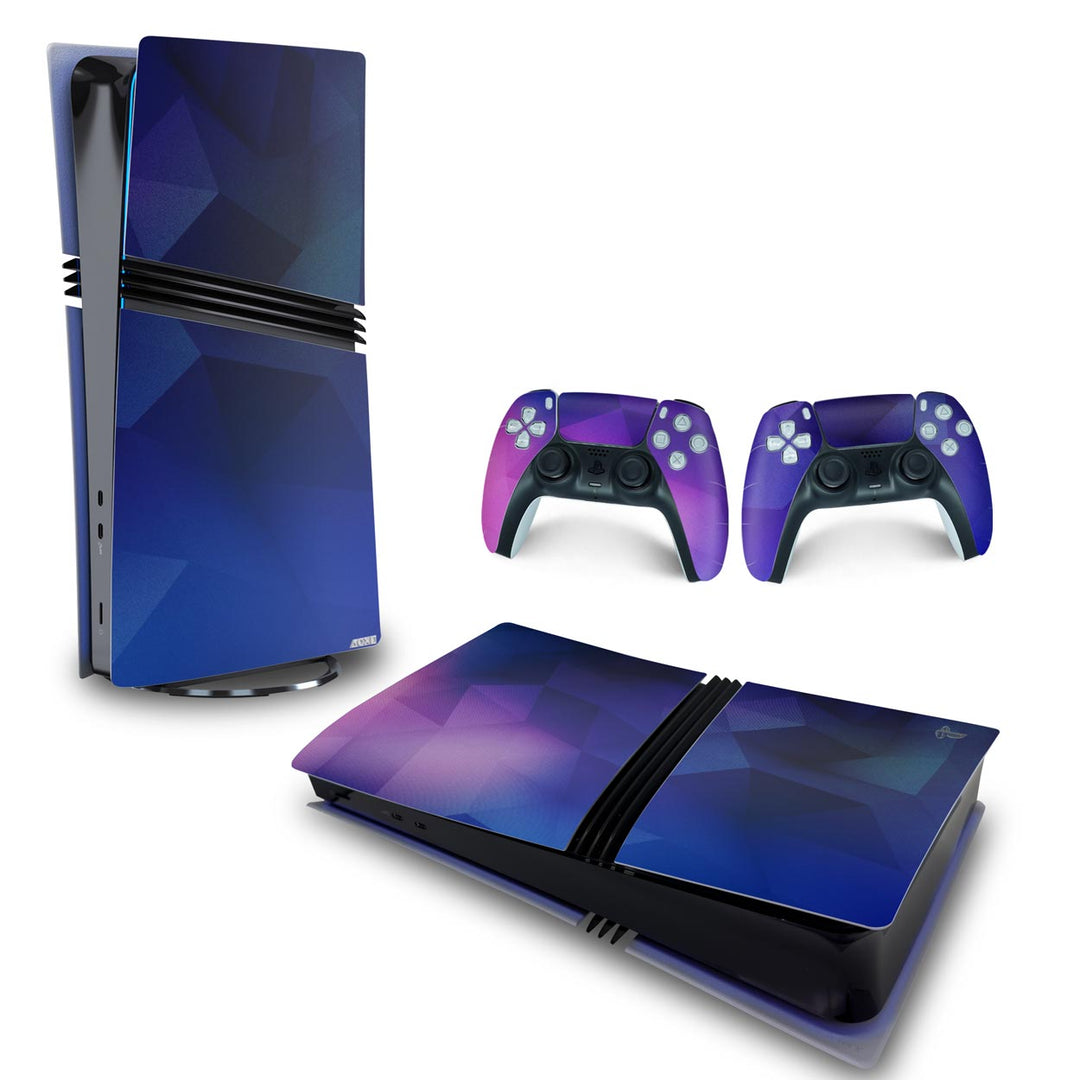 Skin Anti-Rage PS5 Pro Horizontal - Abstrato #92 - Pop Arte Skins - foto 4