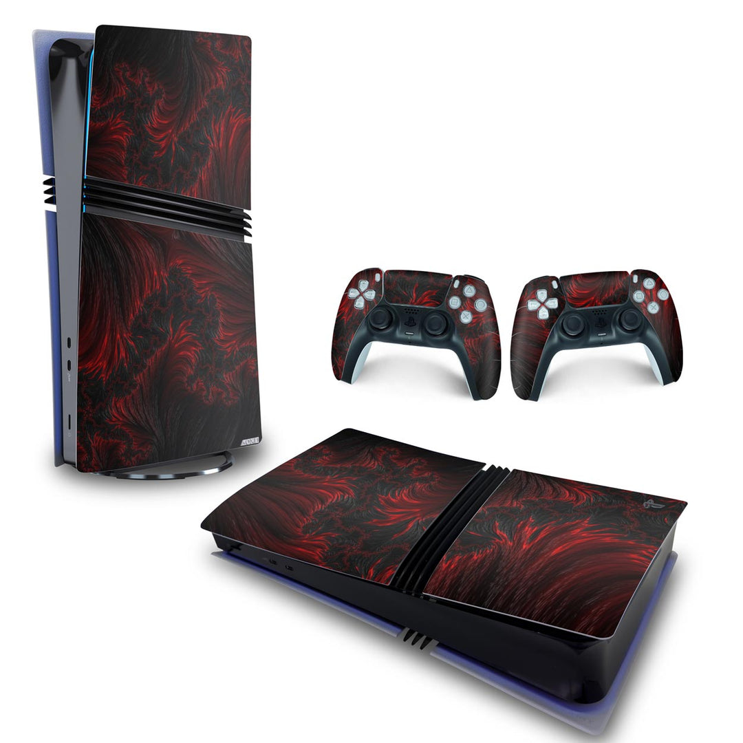 Skin Anti-Rage PS5 Pro Horizontal - Abstrato #96 - Pop Arte Skins - foto 4