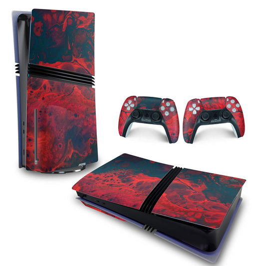 Skin Anti-Rage PS5 Pro Horizontal - Abstrato #98