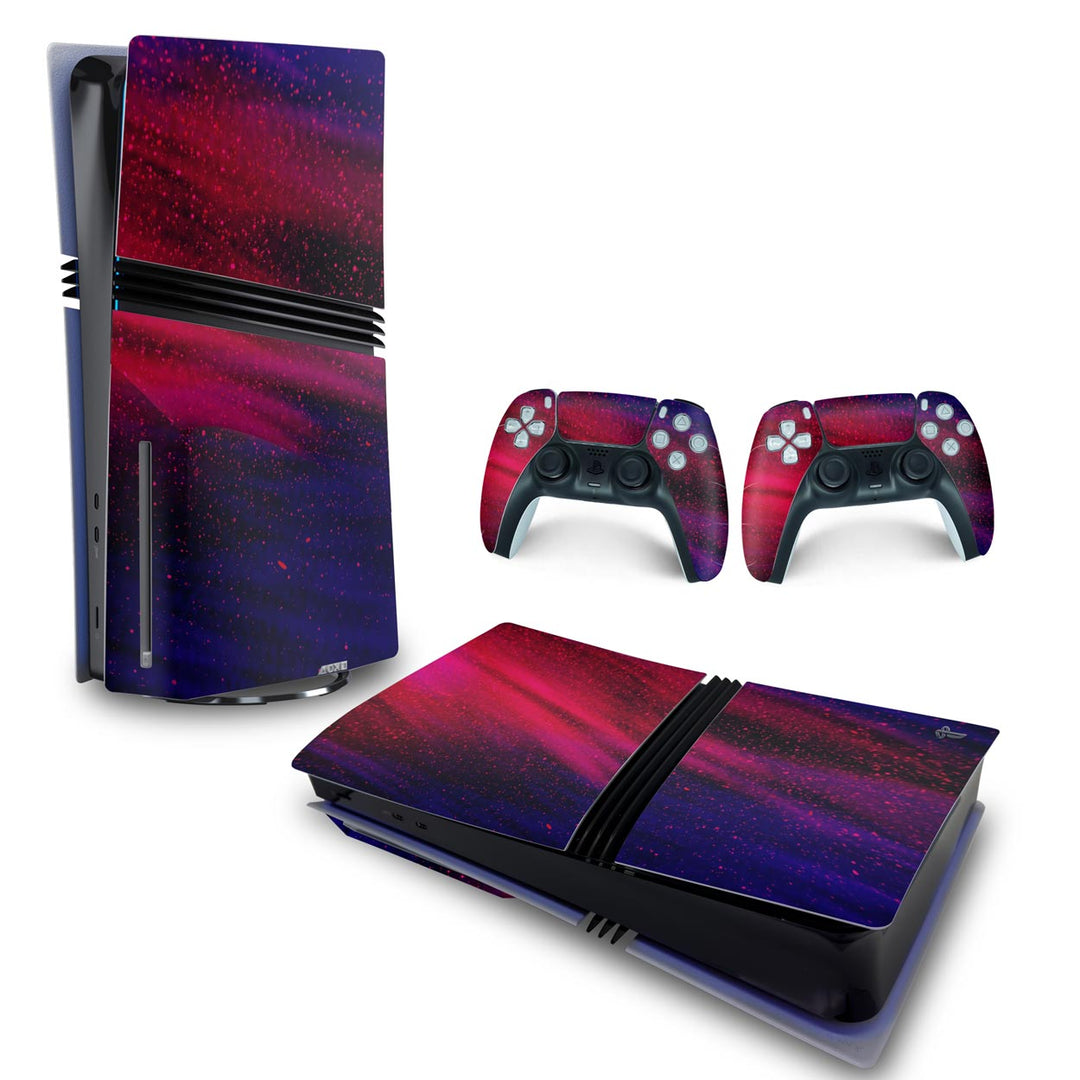 Skin Anti-Rage PS5 Pro Horizontal - Abstrato #101 - Pop Arte Skins