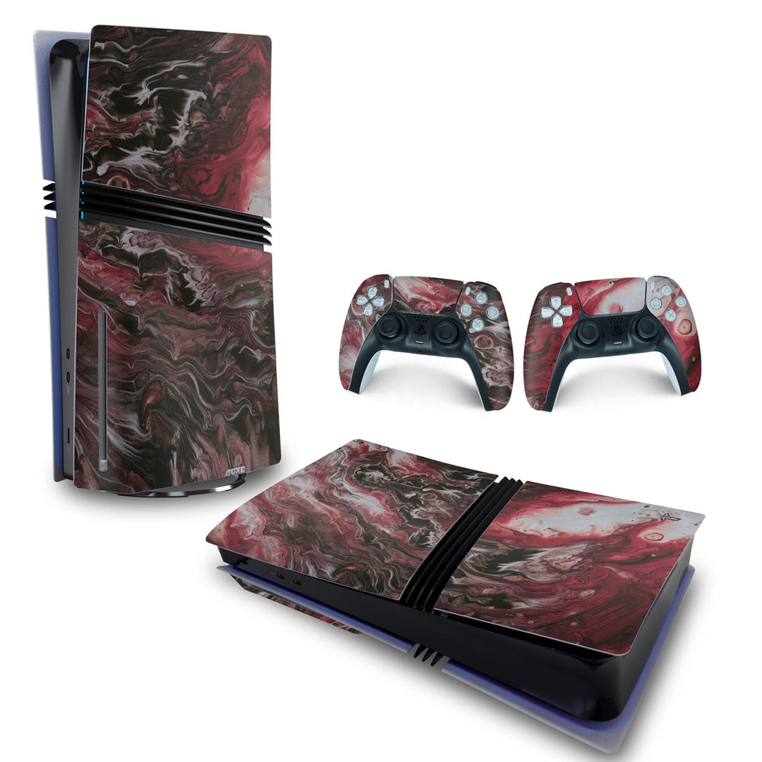 Skin Anti-Rage PS5 Pro Horizontal - Abstrato #104 - Pop Arte Skins