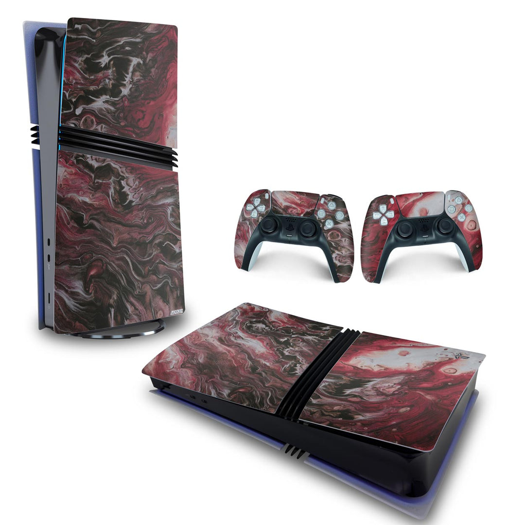 Skin Anti-Rage PS5 Pro Horizontal - Abstrato #104 - Pop Arte Skins - foto 4