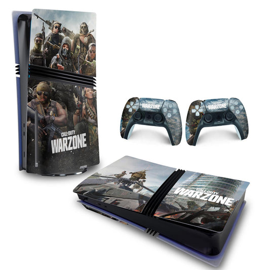 Skin Anti-Rage PS5 Pro Horizontal - Call of Duty Warzone