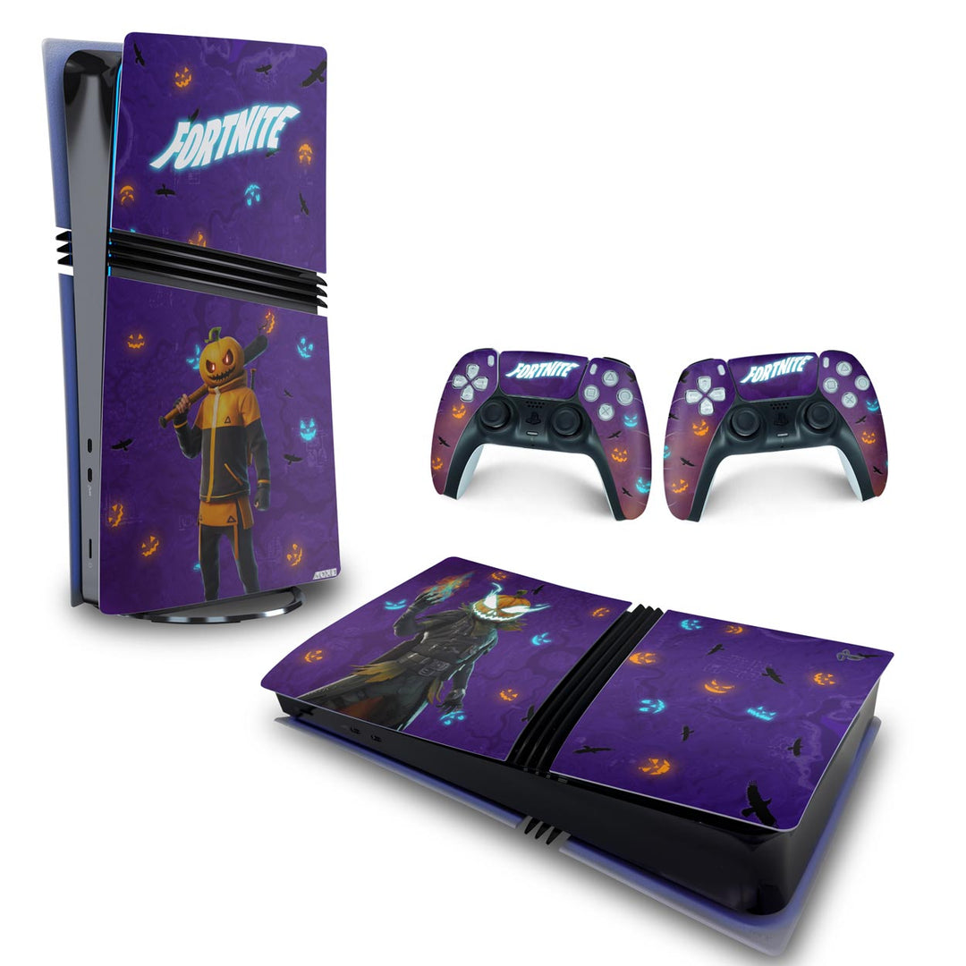 Skin Anti-Rage PS5 Pro Horizontal - Fortnite - Pop Arte Skins - foto 4