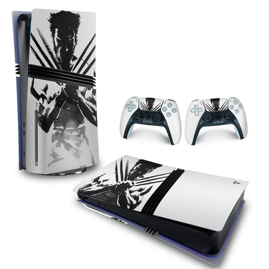 Skin Anti-Rage PS5 Pro Horizontal - Wolverine X-men