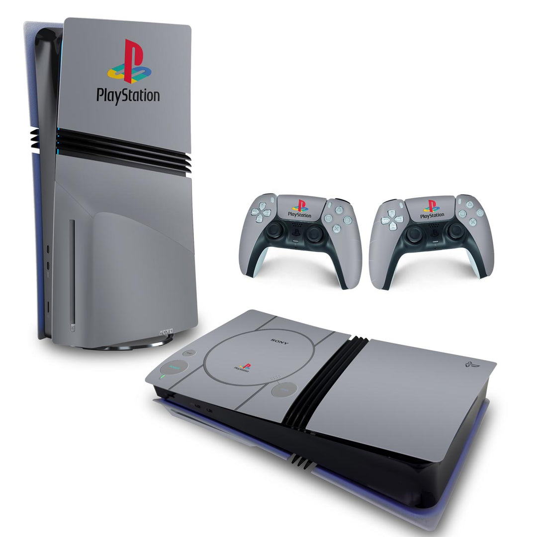 Skin Anti-Rage PS5 Pro Horizontal - Sony Playstation 1 - Pop Arte Skins