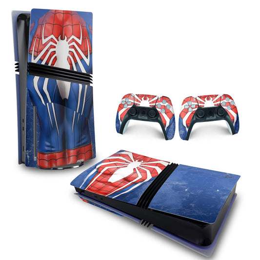 Skin Anti-Rage PS5 Pro Horizontal - Spider-Man Homem Aranha 2