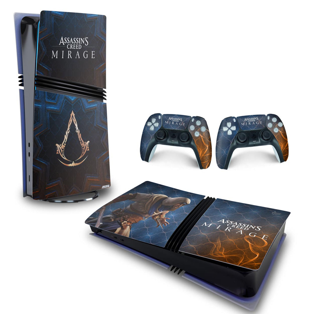 Skin Anti-Rage PS5 Pro Horizontal - Assassin's Creed Mirage - Pop Arte Skins - foto 4