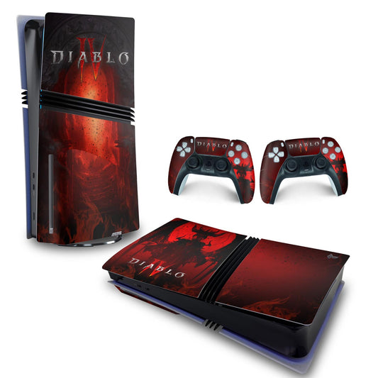 Skin Anti-Rage PS5 Pro Horizontal - Diablo IV 4