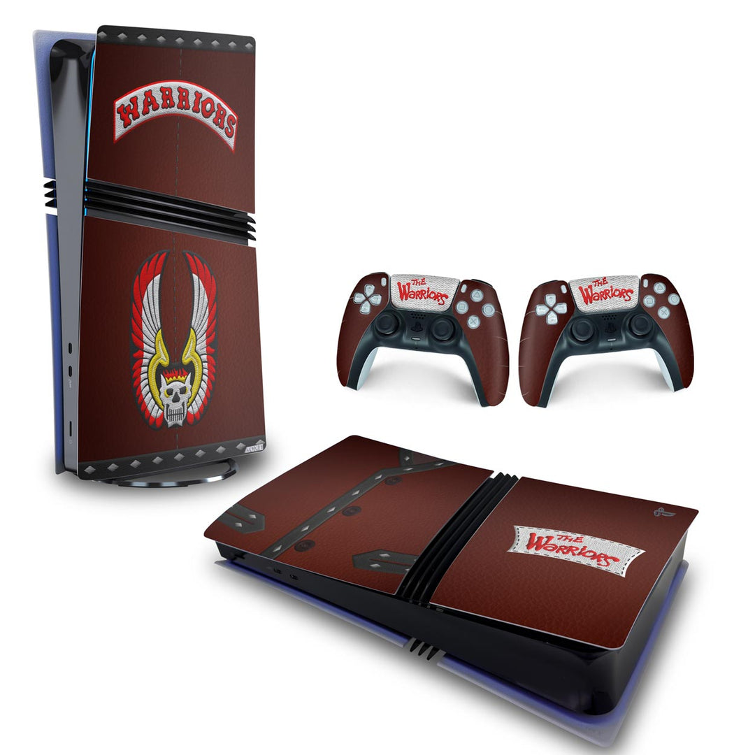 Skin Anti-Rage PS5 Pro Horizontal - The Warriors - Pop Arte Skins - foto 4