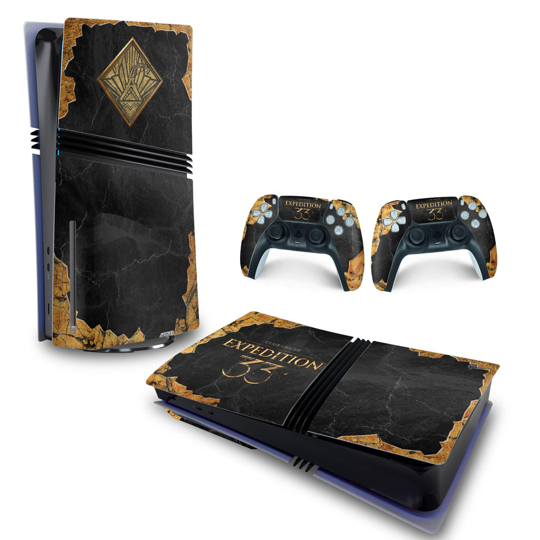 Skin Anti-Rage PS5 Pro Horizontal - Clair Obscur: Expedition 33