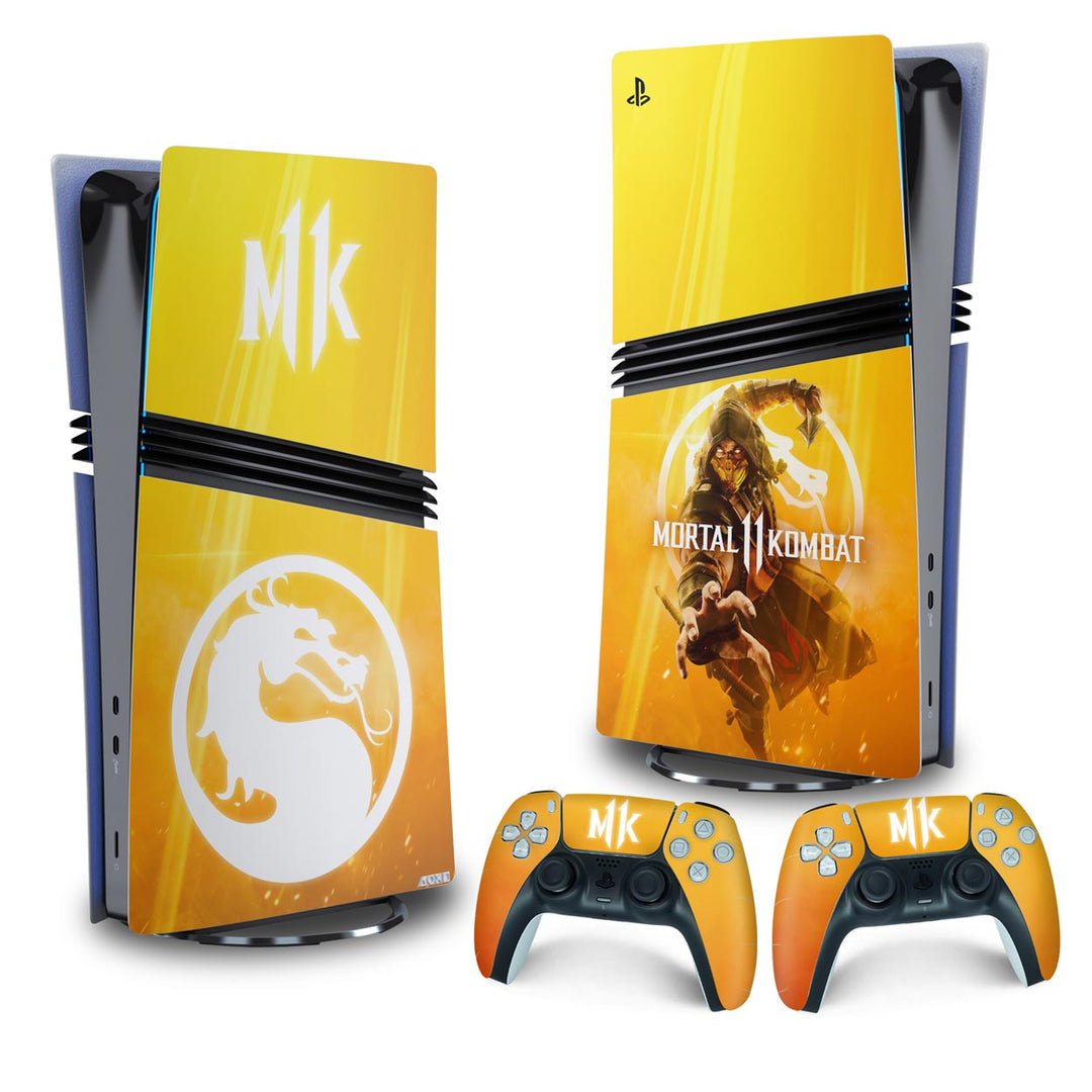 Skin Anti-Rage PS5 Pro Vertical - Mortal Kombat 11 - Pop Arte Skins - foto 4