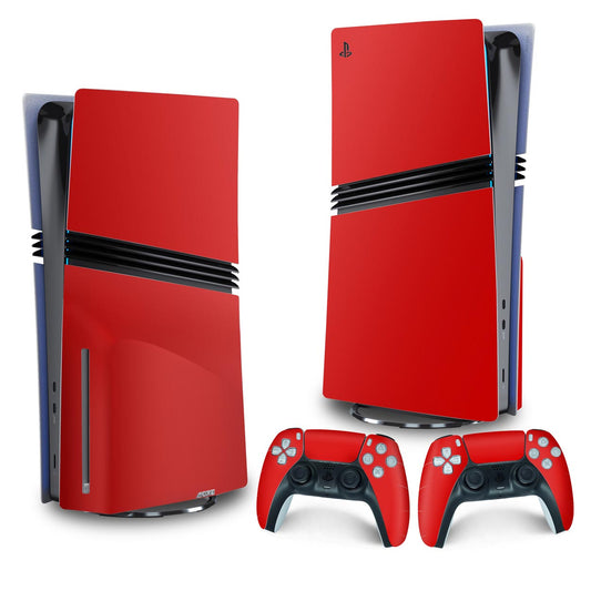 Skin Anti-Rage PS5 Pro Vertical - Vermelho
