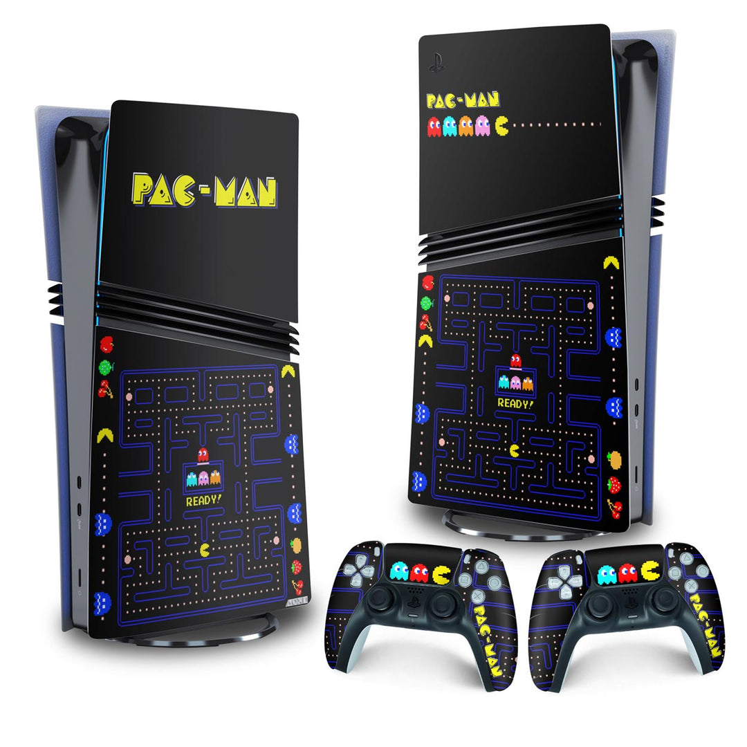 Skin Anti-Rage PS5 Pro Vertical - Pac Man - Pop Arte Skins - foto 4